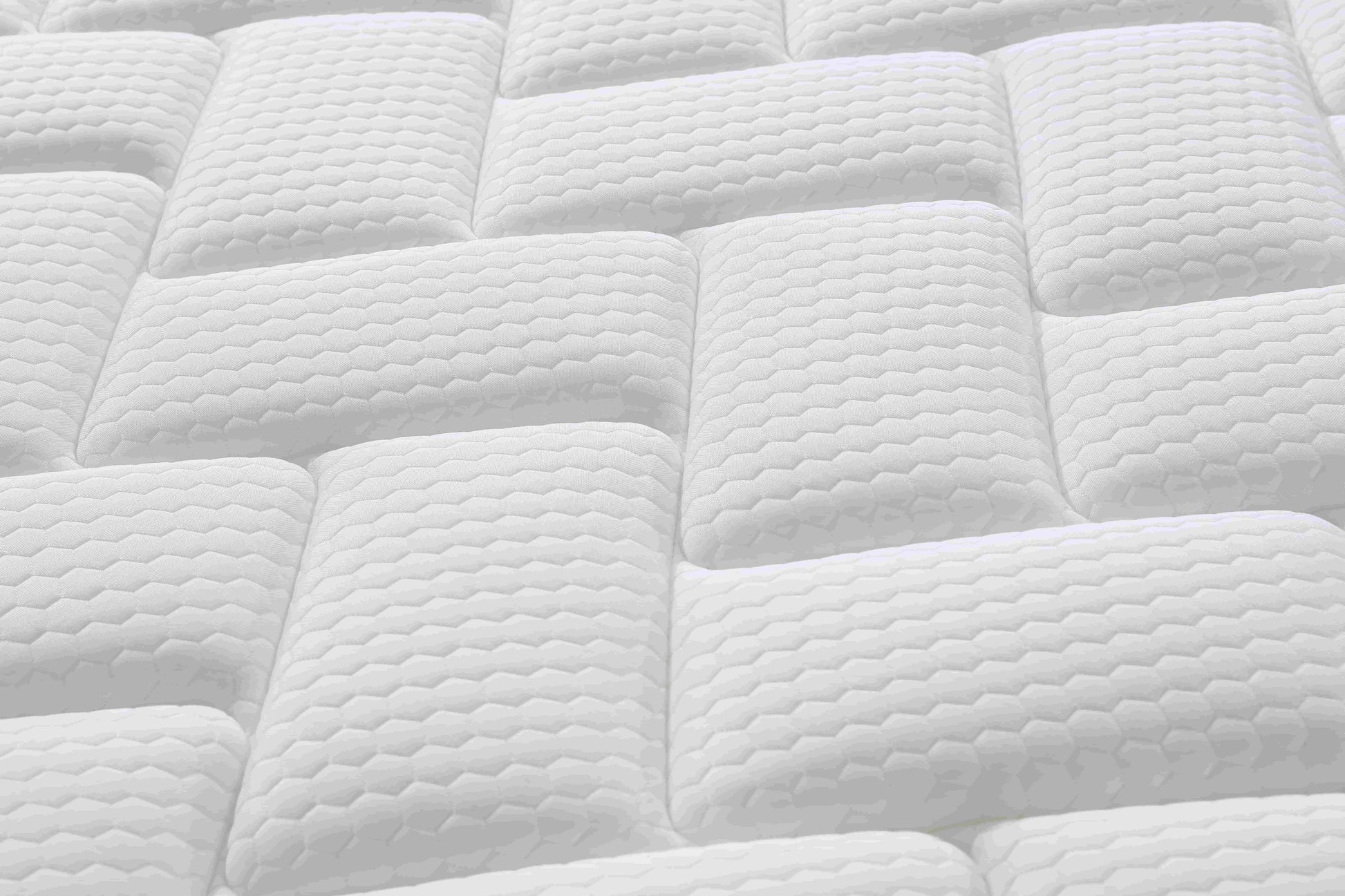 Gros plan de la surface matelassée du matelas BSS Sydney