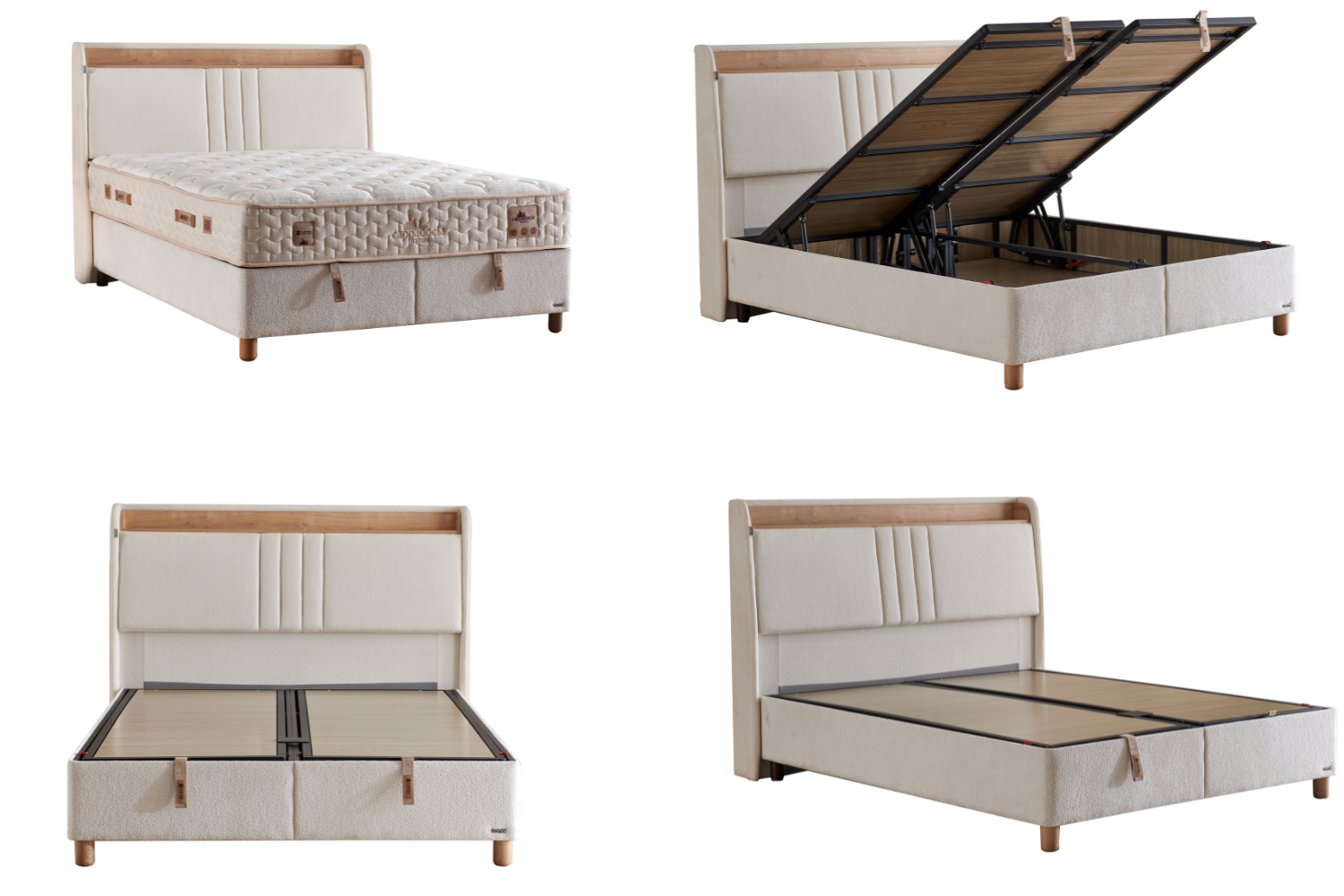 Bambi | Cappadoce | Ensemble de lit à sommier H3