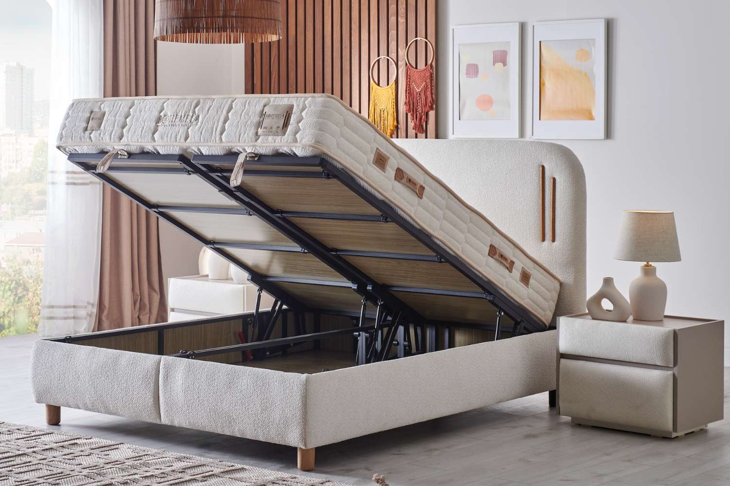 Bambi | Bohomela | Ensemble de lit à sommier H3