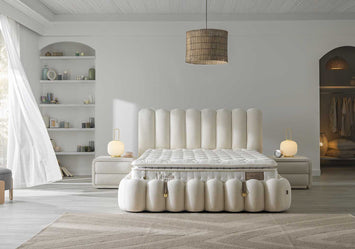 Vanille | Ensemble de lit à sommier