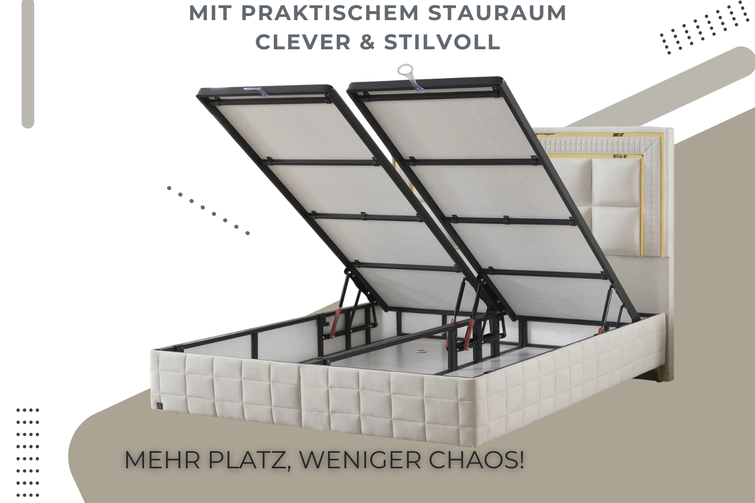 Ensemble de lit sommier BSS BEDDING WOOL TOUCH | Matelas H2/H3