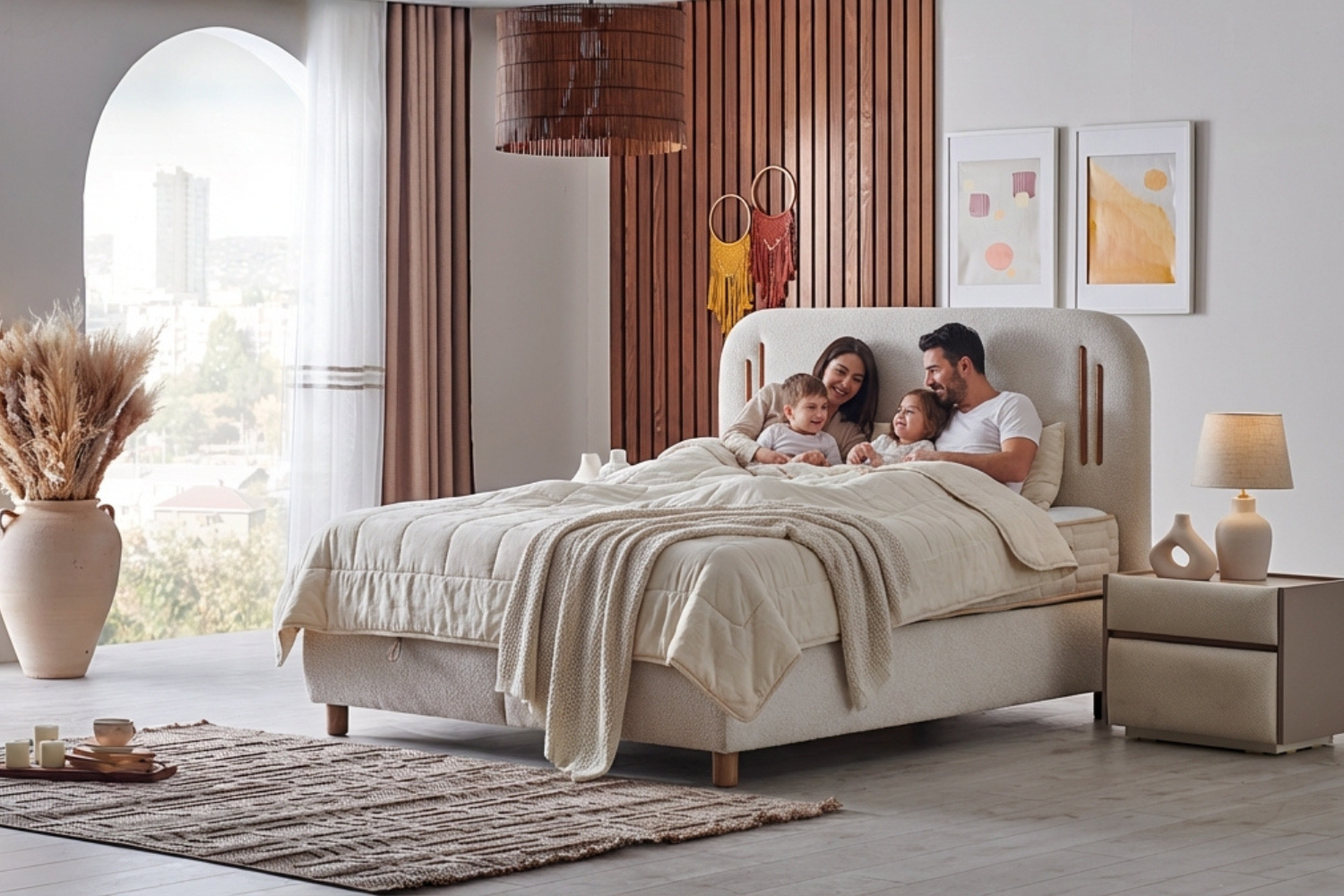 Bambi | Bohomela | Ensemble de lit à sommier H3