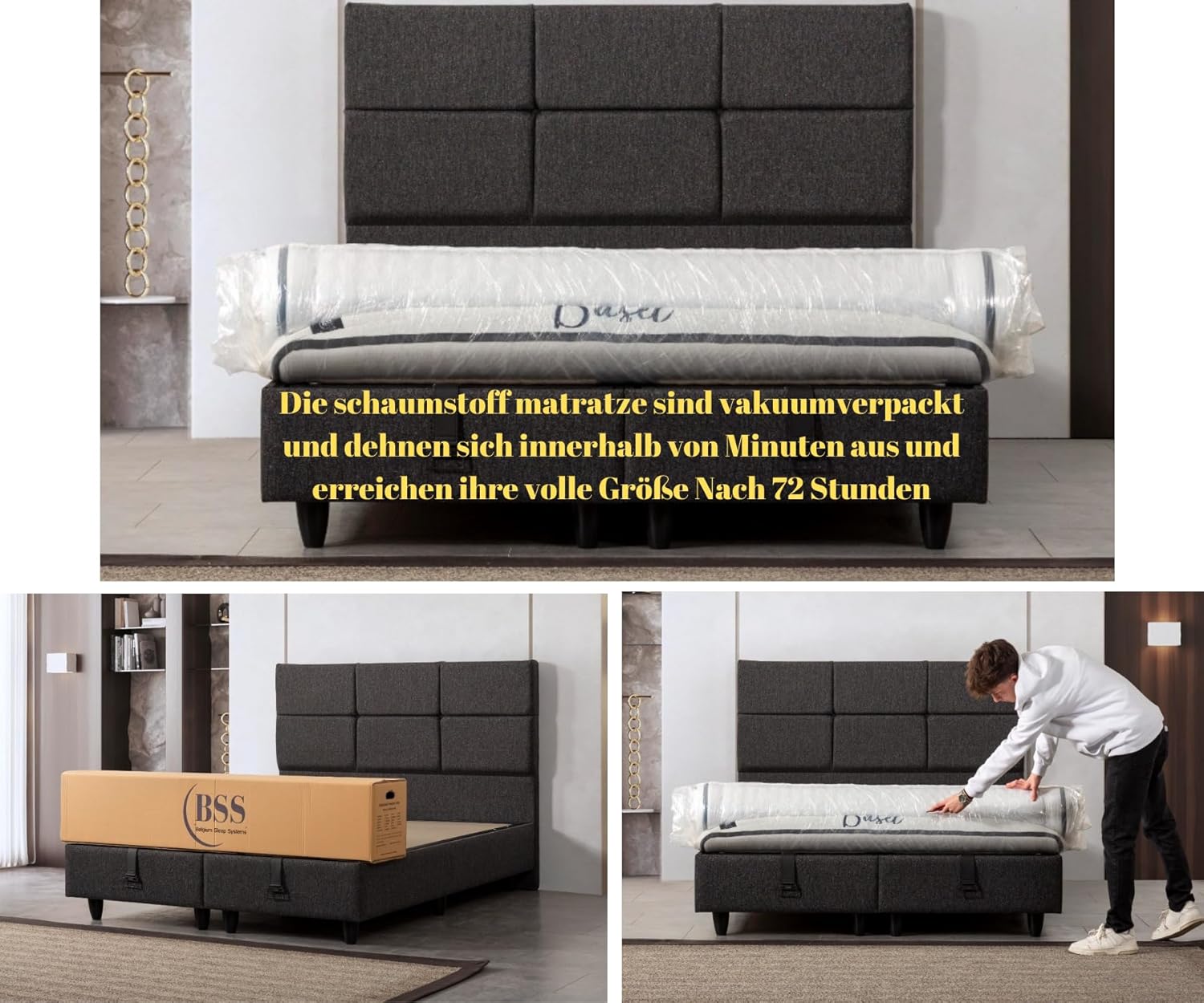 BSS LITSERIE | Matelas BASEL H3