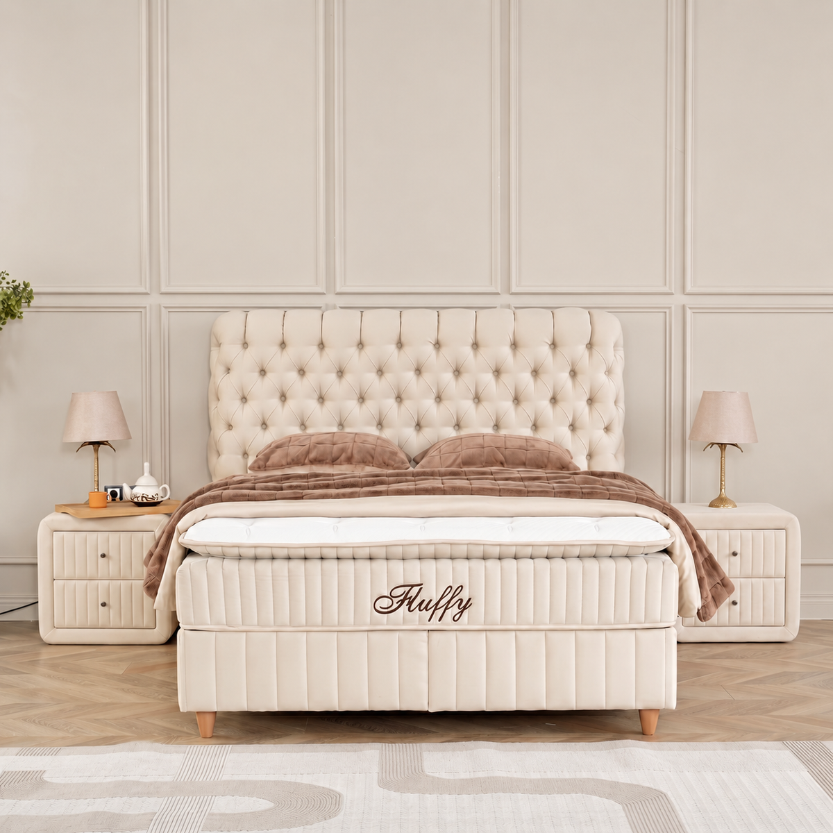 BSS FLUFFY | Ensemble de lit coffre