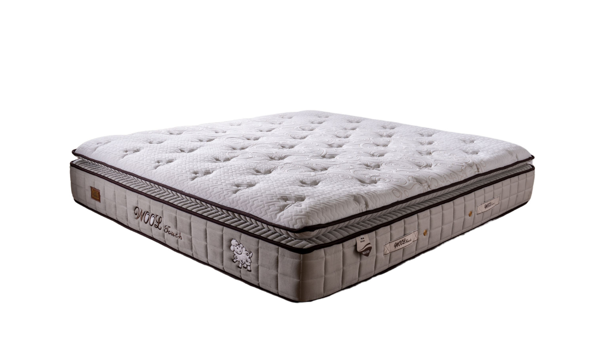 Ensemble de lit BSS FLUFFY avec sommier et tête de lit | Matelas H3