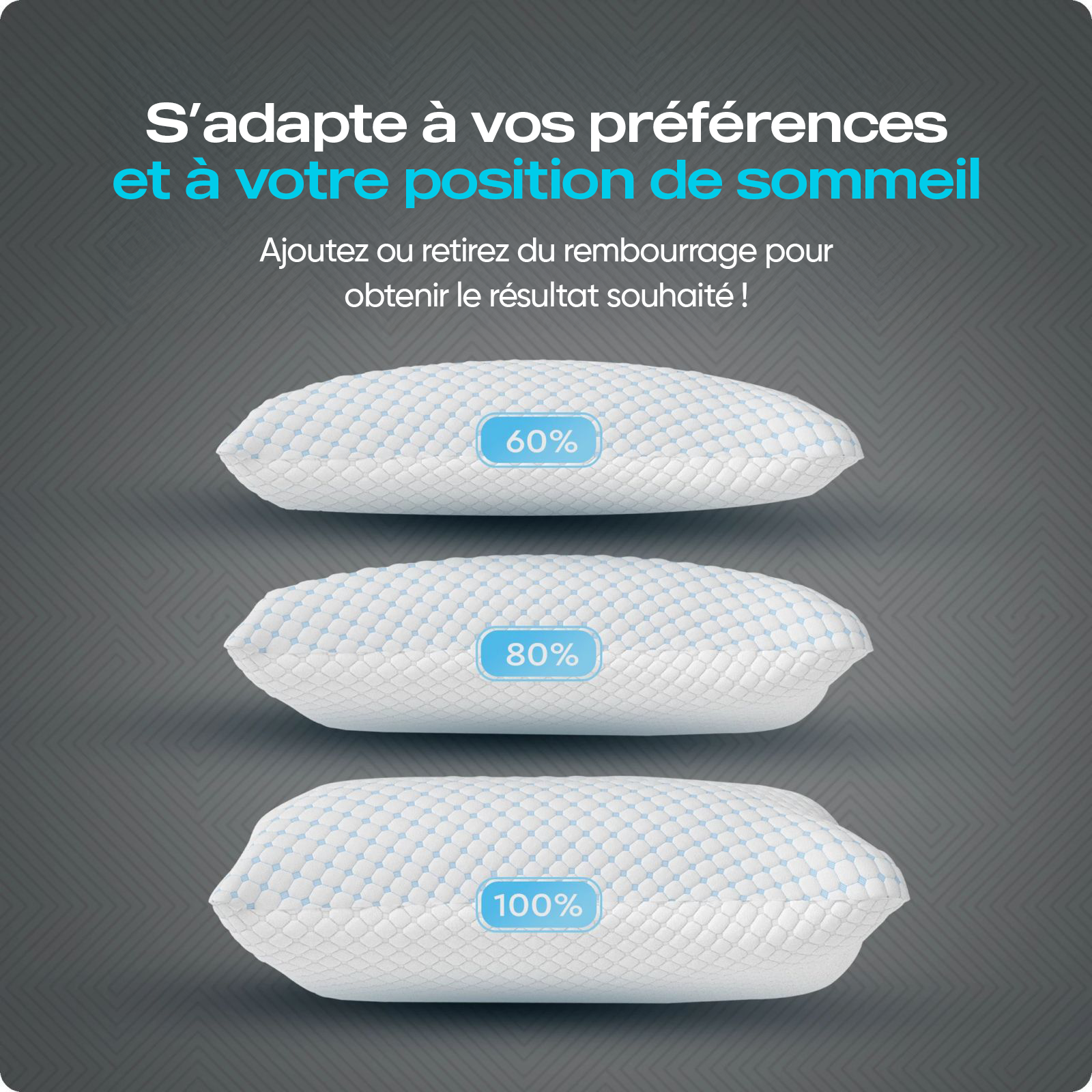 BSS DreamHouse Oreiller Nanotech