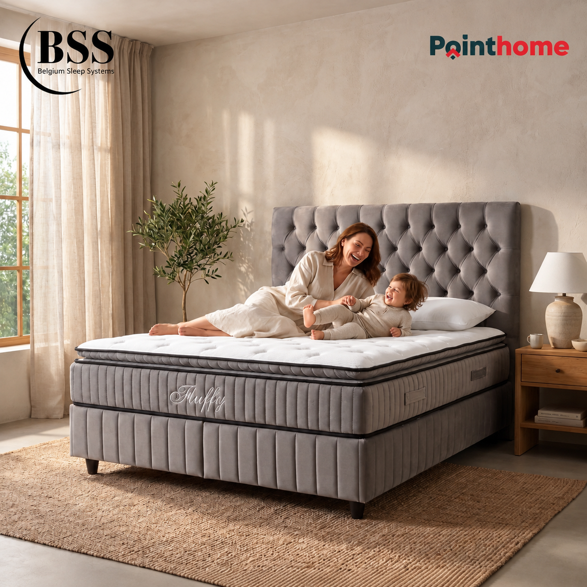 BSS FLUFFY | Ensemble de lit coffre