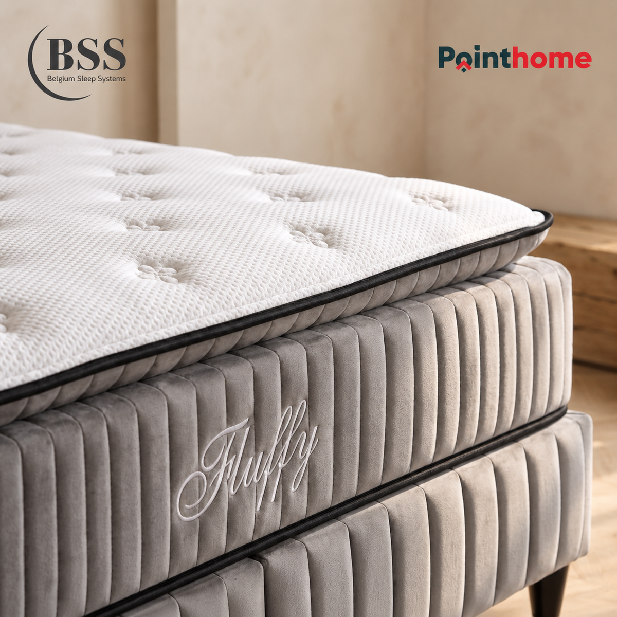 BSS FLUFFY | Ensemble de lit coffre