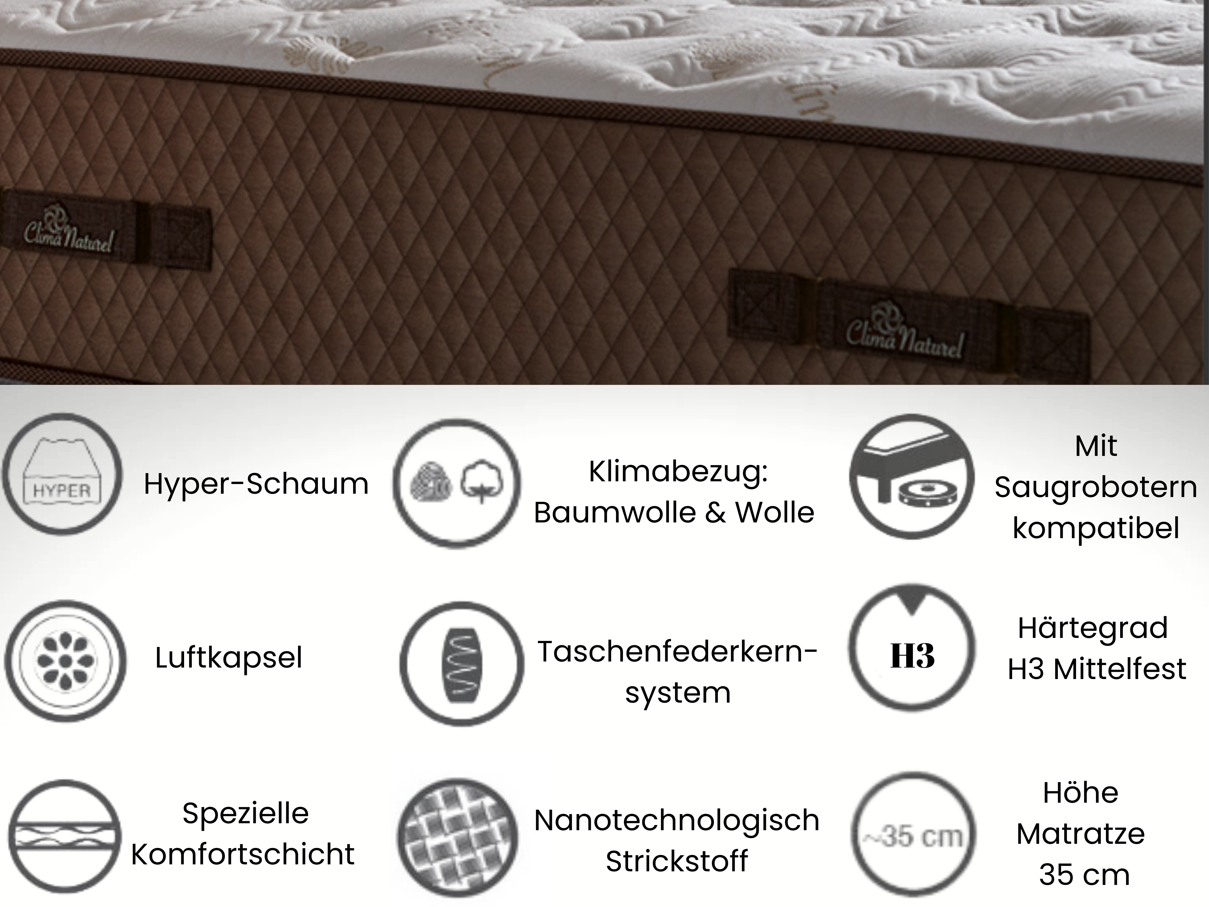 Bambi | Clima Naturel | Sommier H3