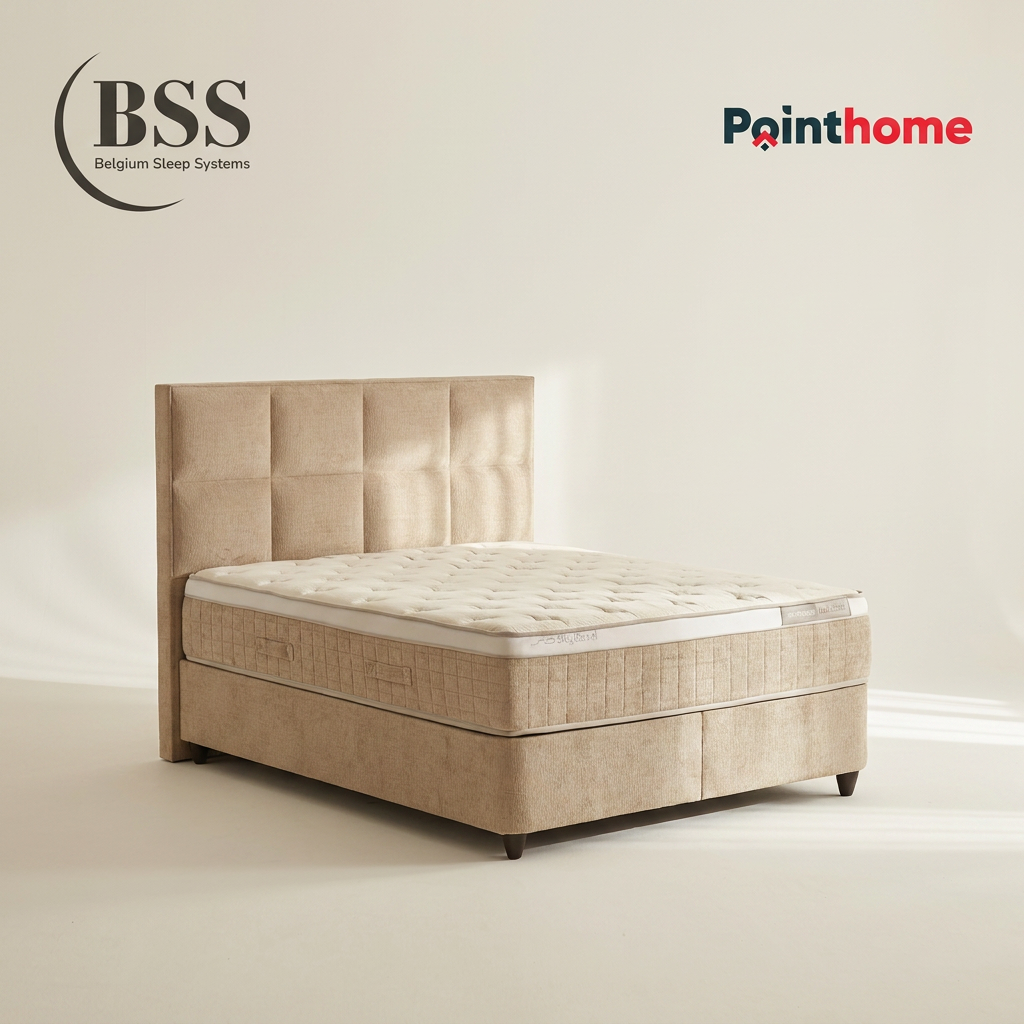 Sommier coffre et tête de lit BSS Oceanbedd sans matelas
