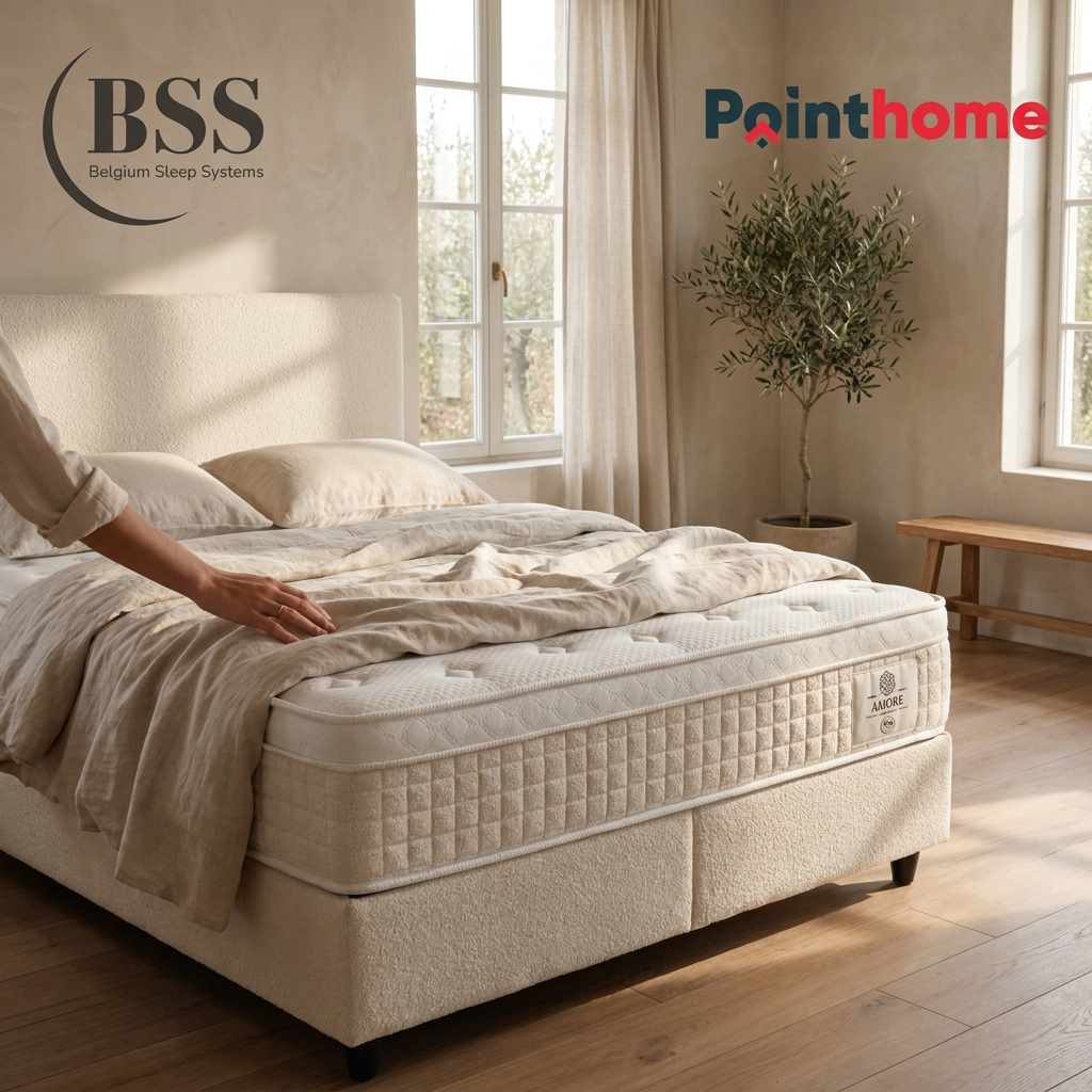 Lit coffre Amore en situation dans une chambre