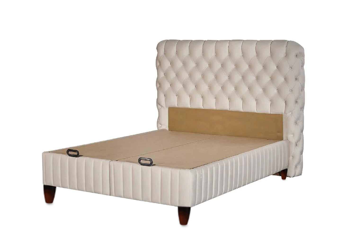 Ensemble de lit BSS FLUFFY avec sommier et tête de lit | Matelas H3