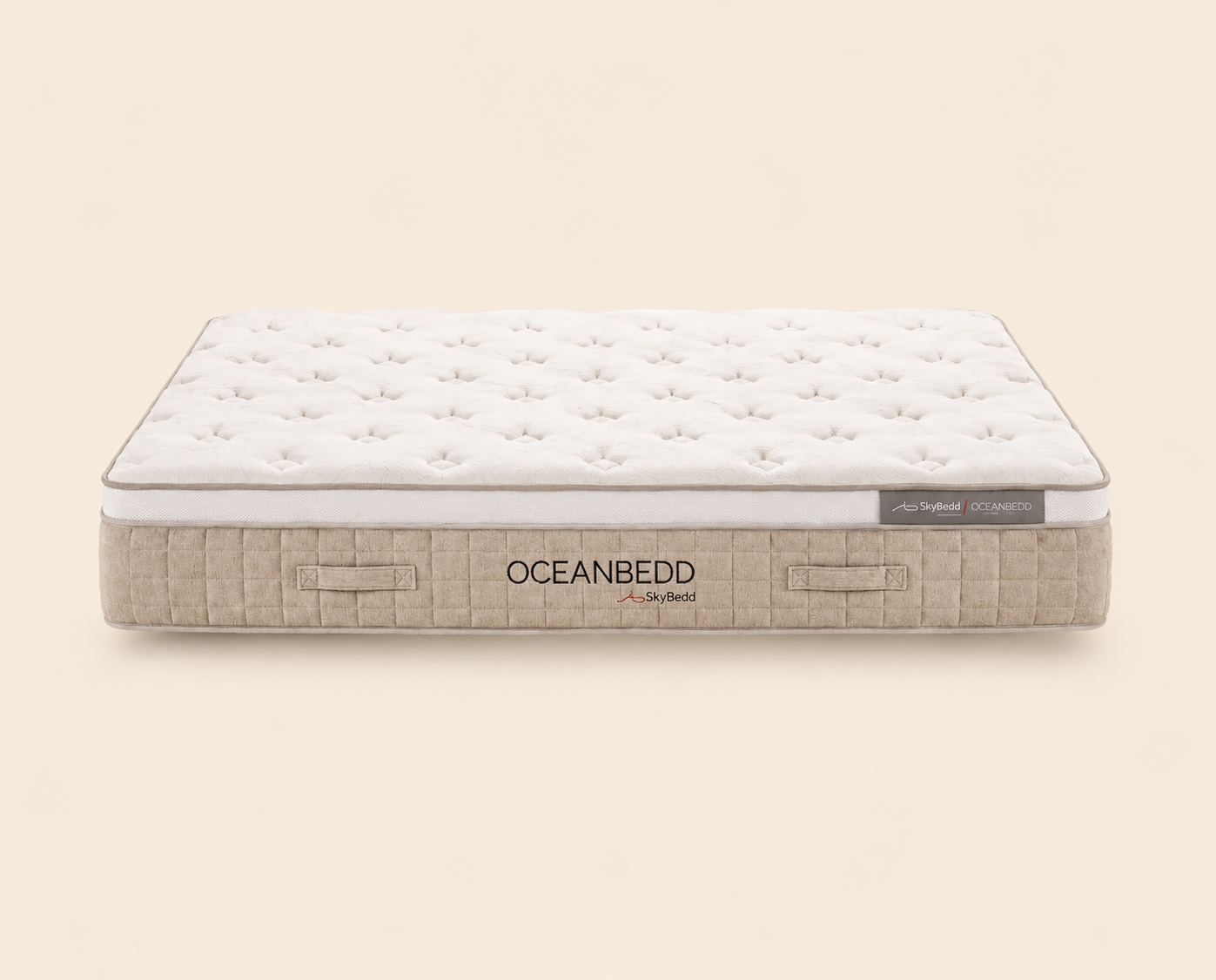 Matelas BSS Oceanbedd SkyBedd avec poignées latérales – vue de face
