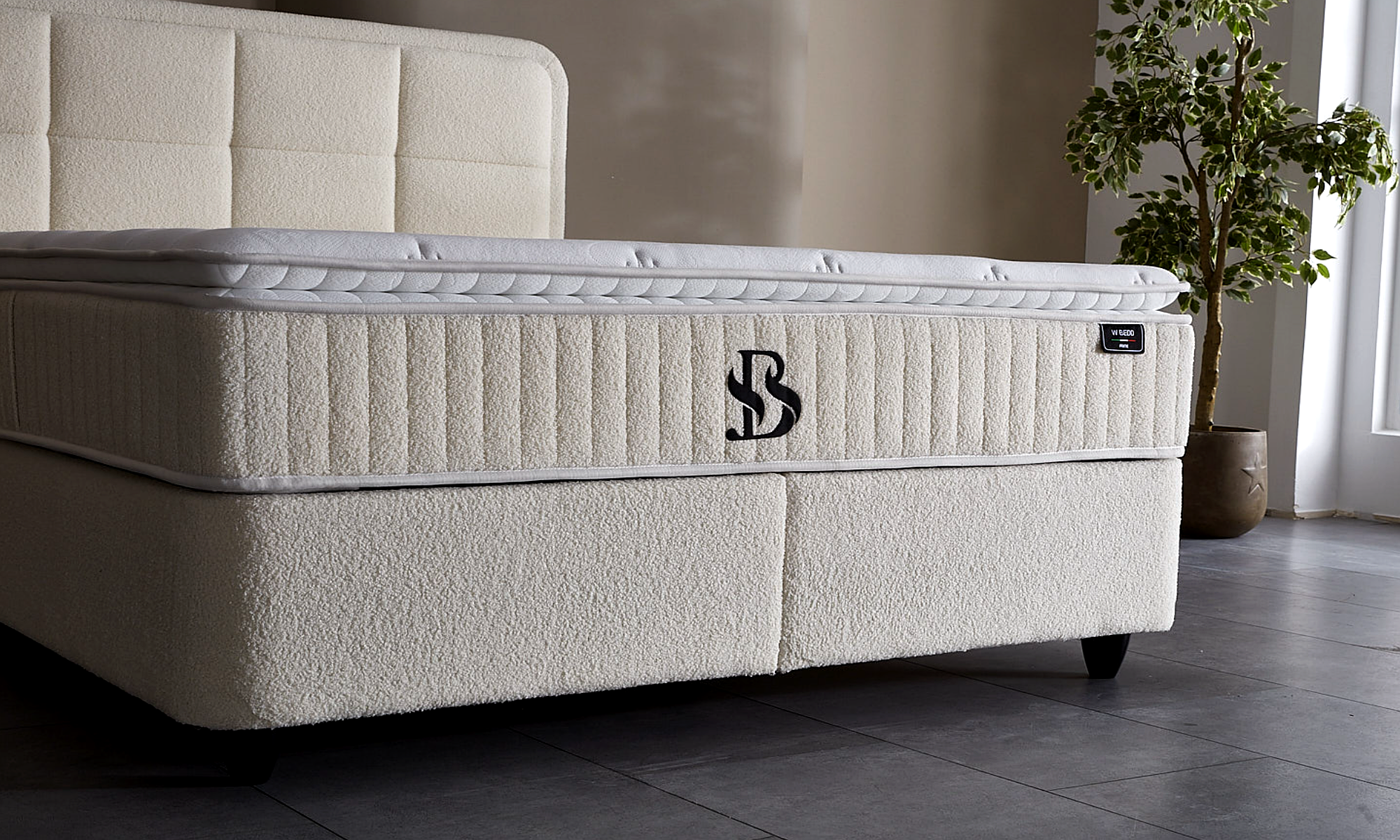 BSS SIABEDD | Ensemble de sommier à ressorts