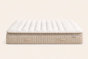 Matelas BSS Shinebedd avec surmatelas capitonné et poignées – vue de face