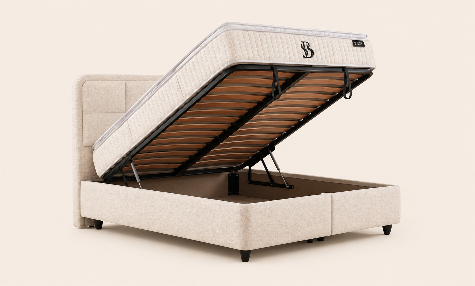 BSS SIABEDD | Ensemble de sommier à ressorts